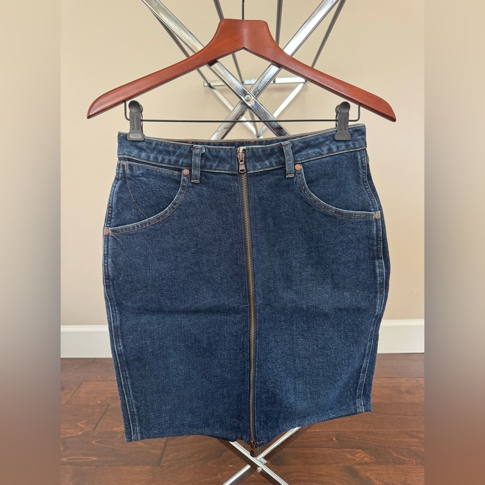 Wrangler Dark Blue Mini Skirt